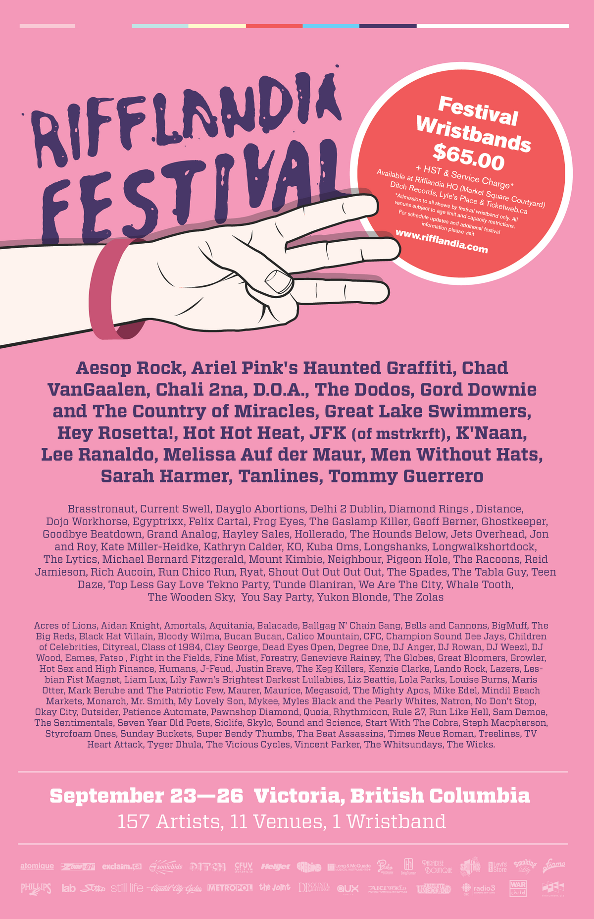 2010 Lineup Poster